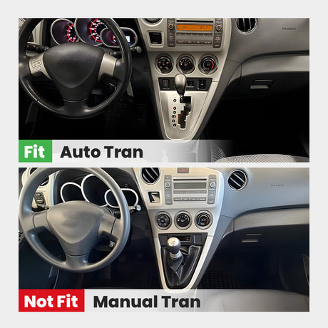 Fit for 2009-2013 Toyota Matrix Floor Mats, Fit Automatic Transmission & FWD Only