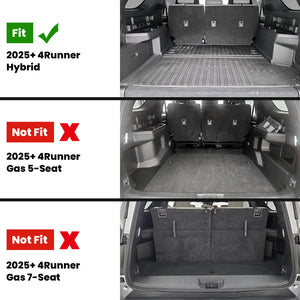 Fit for 2025-2026 Toyota 4Runner Floor Mats or Seatback Mat or Cargo Mat