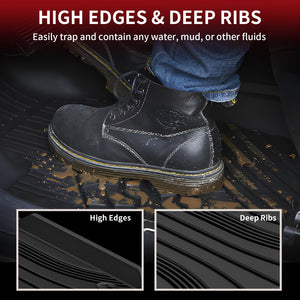 Fit for 2020-2025 Hyundai Palisade Floor Mats or Seatback & Cargo Mat, Fit 7 Seats or 8 Seats