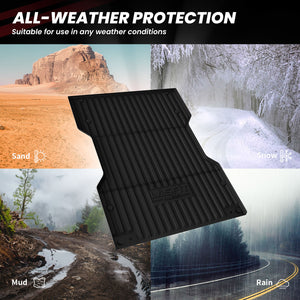 2024-2025 Toyota Tacoma 6FT All-weather Truck Bed Mat