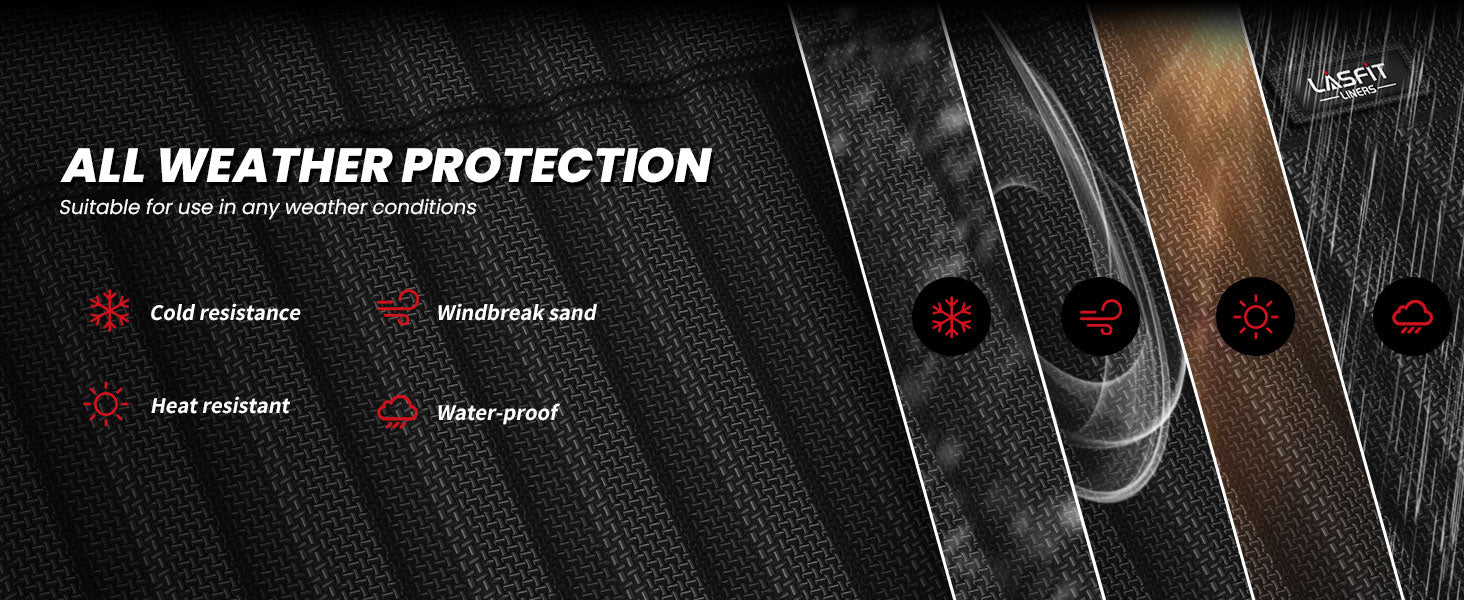 2020-2026 GMC Sierra 2500HD 3500HD all-weather truck bed mats