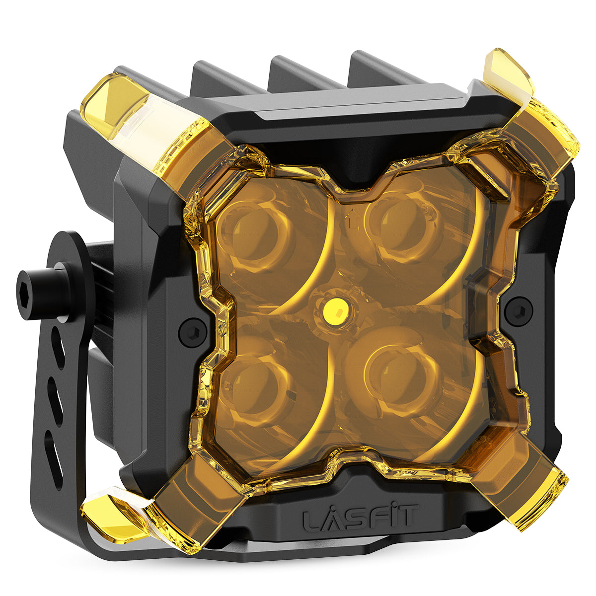 amber spot beam 3 inch led off road pod lights