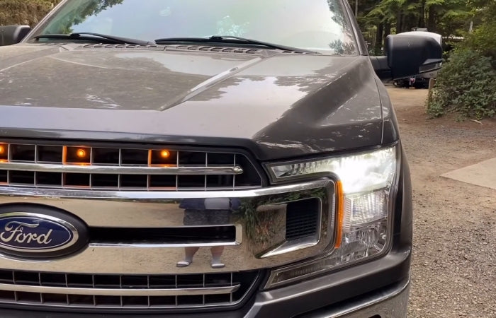 Ford F150 bright headlights