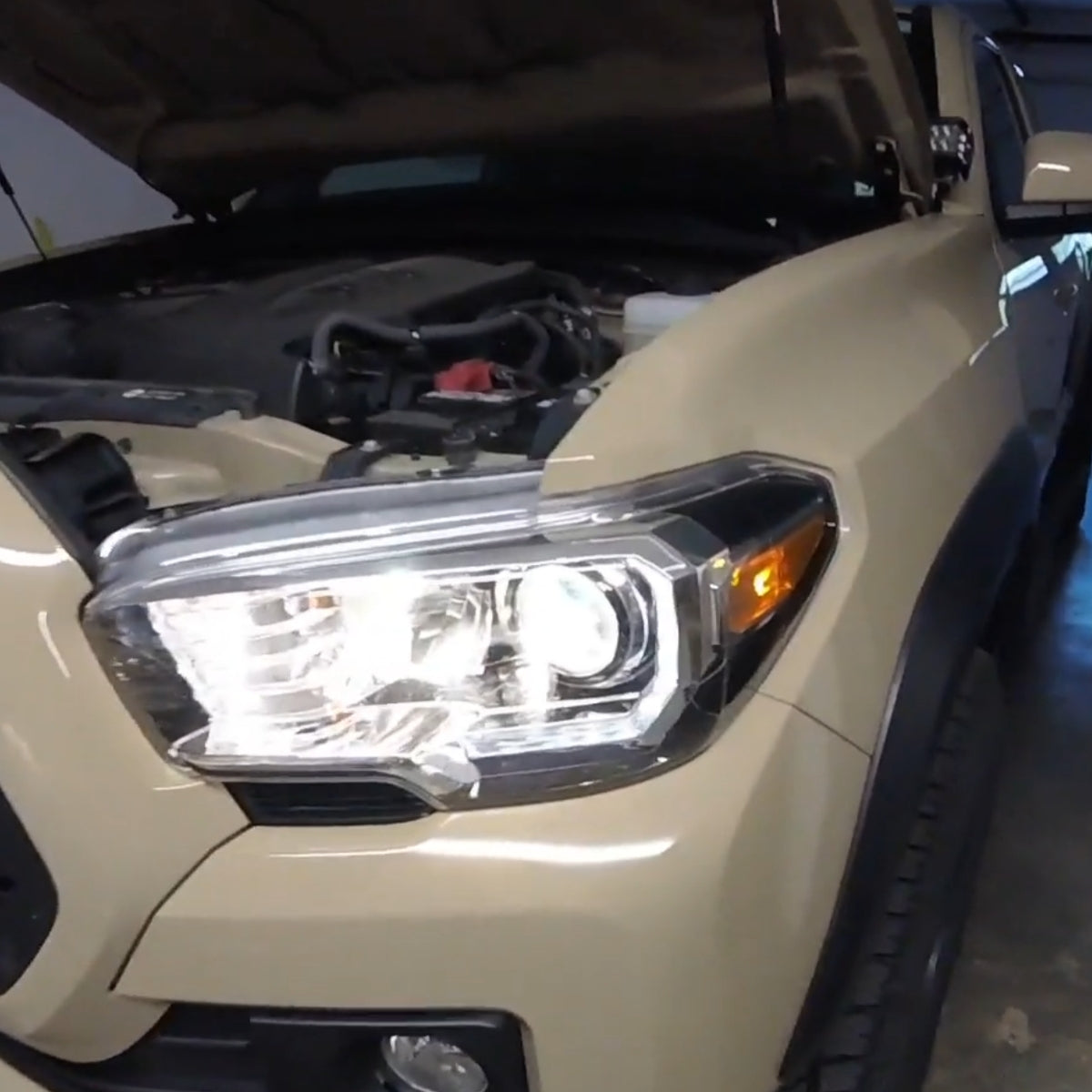 The brightest LSplus H11 led bulbs for toyota tacoma