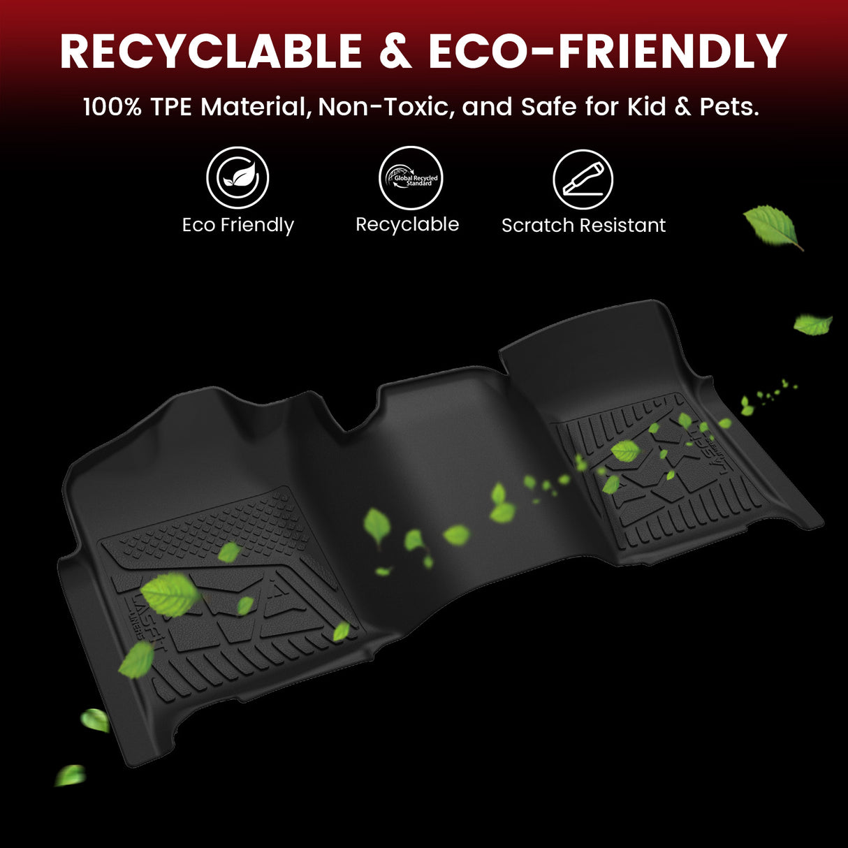 Fit for 2007-2014 Chevrolet Silverado 2500HD 3500HD Floor Mats