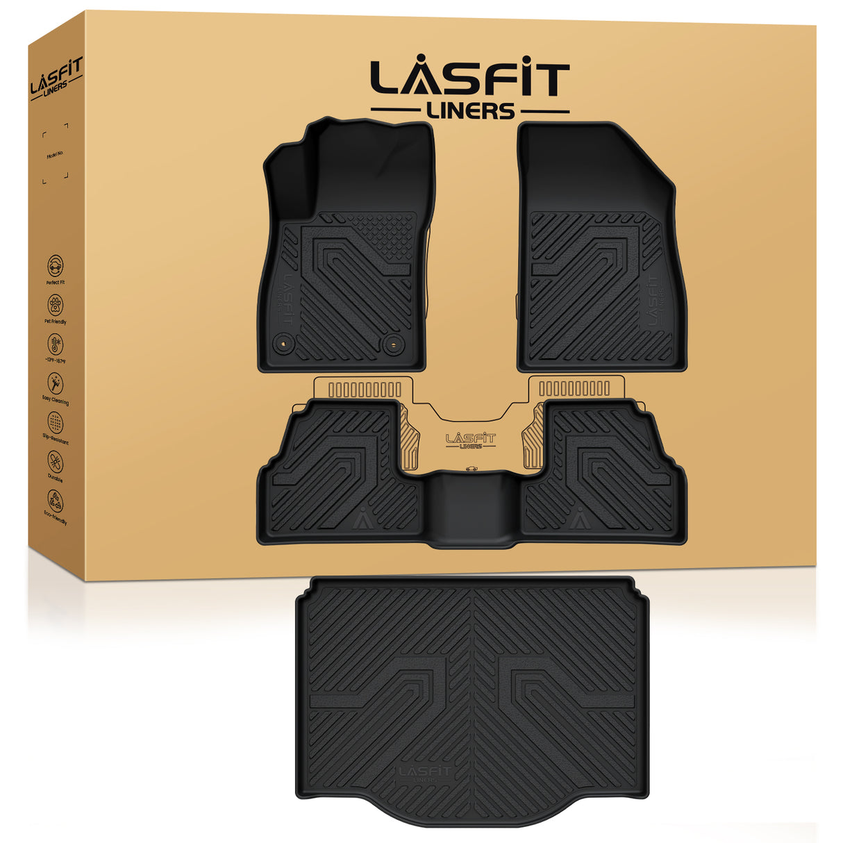 Fit for 2014-2022 Chevrolet Trax Floor Mats & Cargo Mat