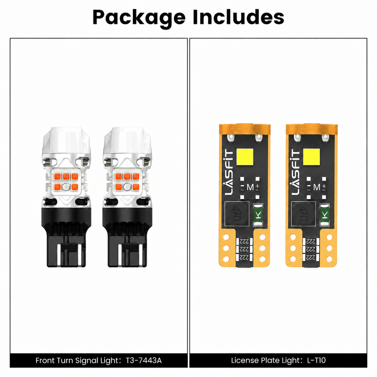 combo package led bulbs for 2019-2023 Ford Ranger Lariat
