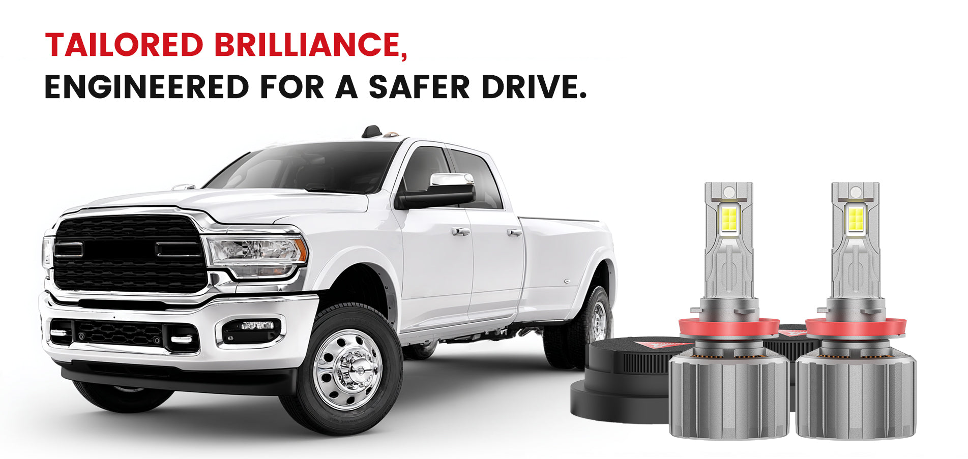 Lasfit custom-made led headlight replacement kit for 2019-2024 Ram 2500 3500