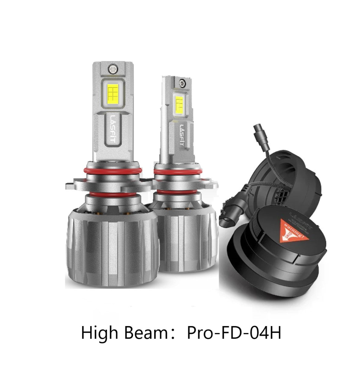 Fit for 2019-2025 Chevrolet Silverado 1500 WT/Custom/Custom Trail Boss Custom-Fit H11 LED Bulbs with Dust Cover | Pro-DC Series