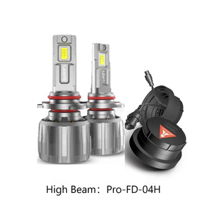 Fit for 2019-2025 Chevrolet Silverado 1500 WT/Custom/Custom Trail Boss Custom-Fit H11 LED Bulbs with Dust Cover | Pro-DC Series