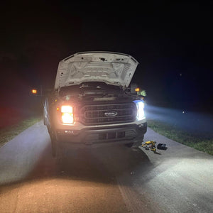 Lasfit bright led lights vs halogen bulbs