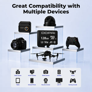 Dash Cams Microsd Card 128GB Strong Compatibility with Multiple Devices