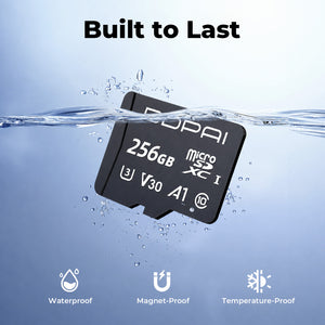 Dash Cams Microsd Card 256GB Built to Last
