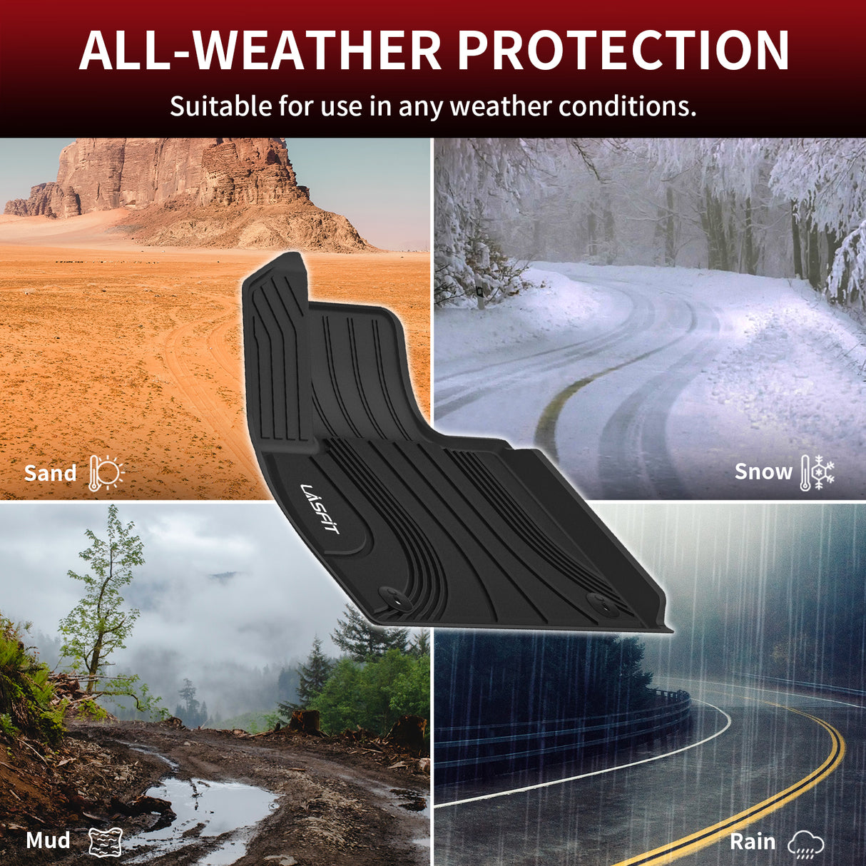 Fit for 2020-2025 Hyundai Palisade Floor Mats or Seatback & Cargo Mat, Fit 7 Seats or 8 Seats