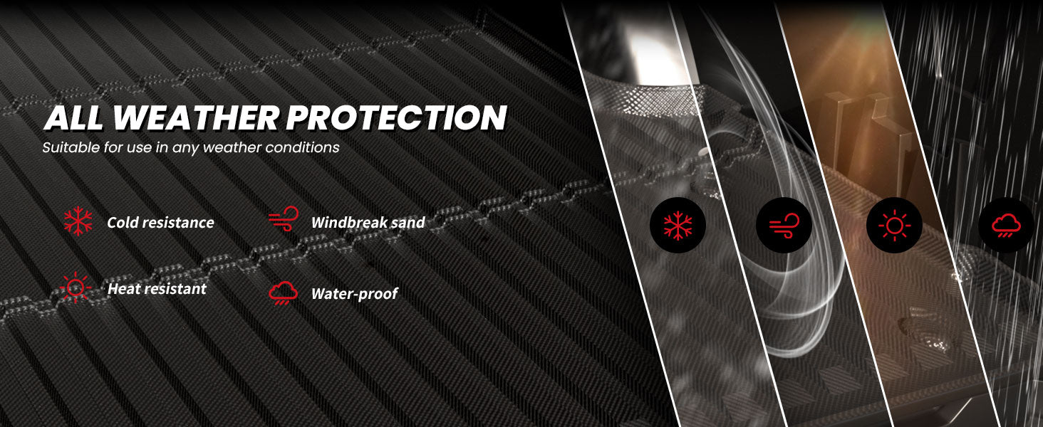 Toyota Tundra 5.5FT 2022-2026 All-weather protection