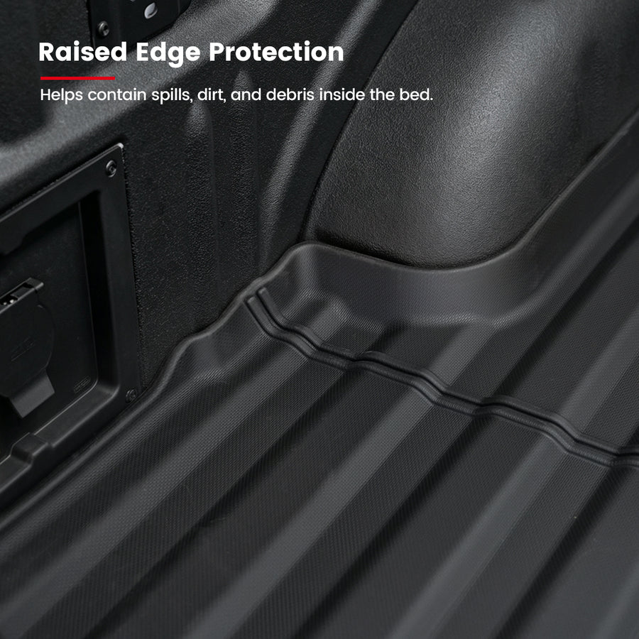 Lasfit F-150 bed mat contour coverage detail