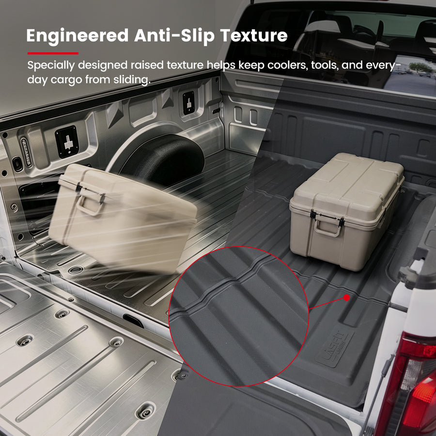 Cargo placed on Lasfit F-150 bed mat