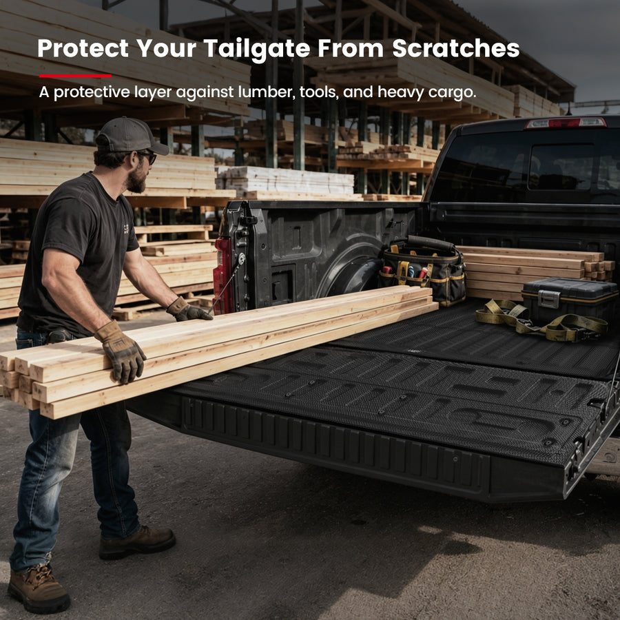 Lasfit F-150 bed mat and tailgate mat protection