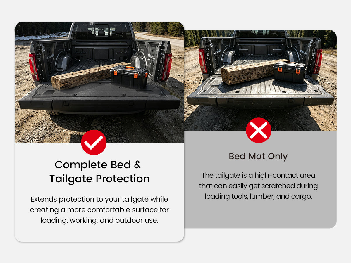 Why add a tailgate mat for 2024–2026 Ford F-150