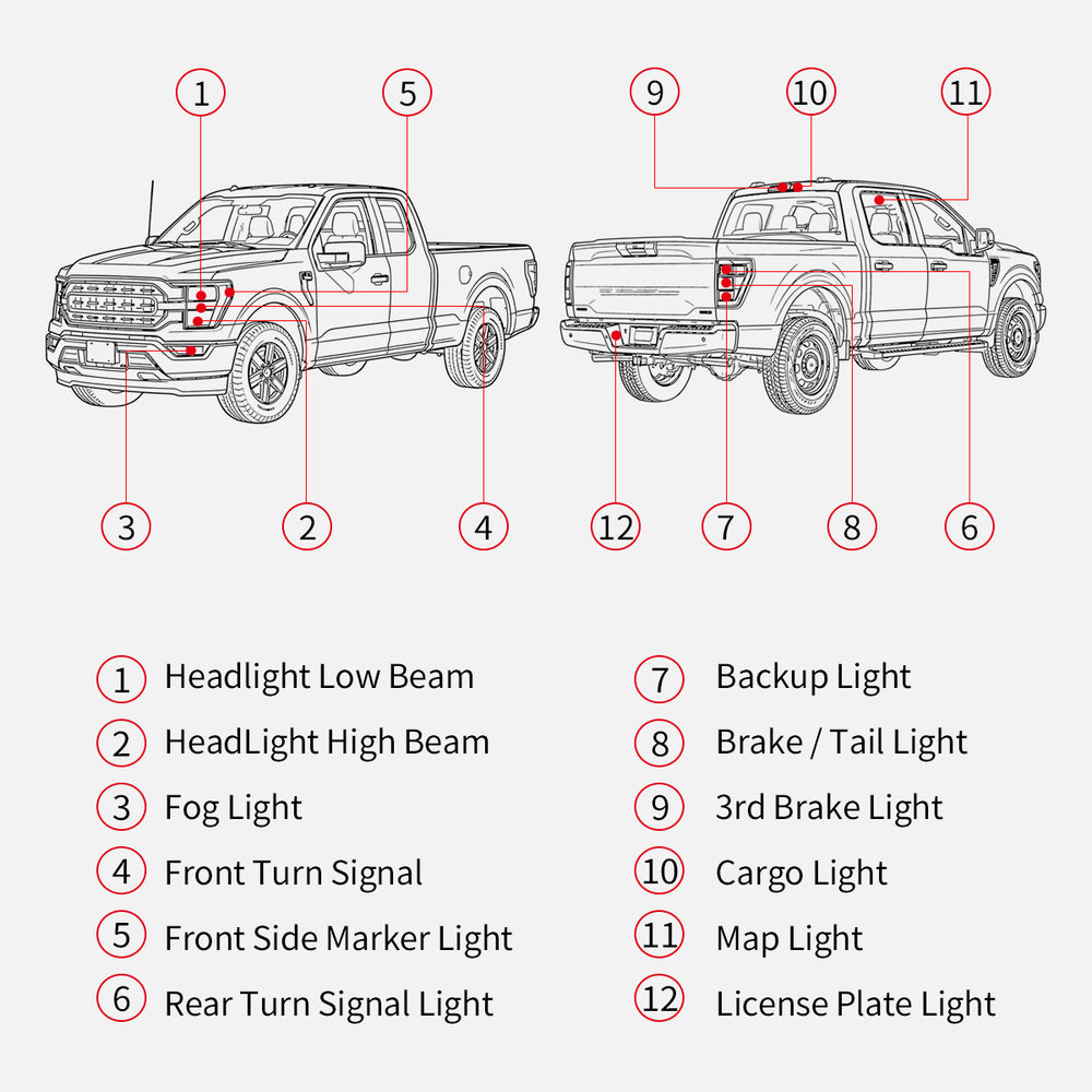 f-150 lighting location