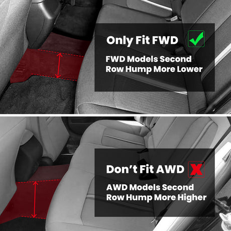 Fit for 2021-2025 Kia K5 Floor Mats / Cargo Mat