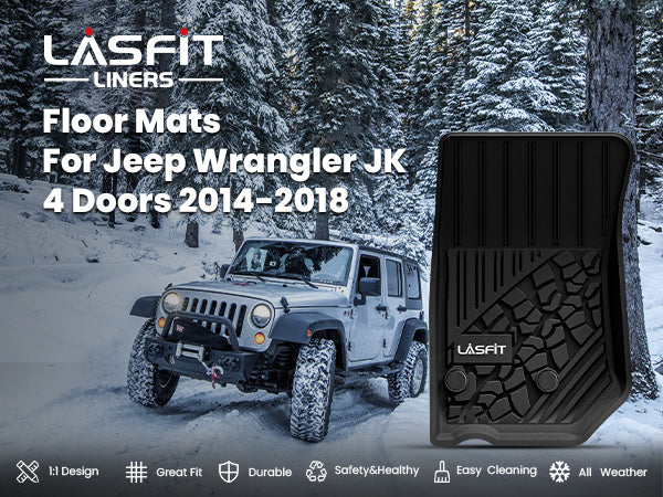 2014-2018 Jeep Wrangler JK Unlimited floor mats