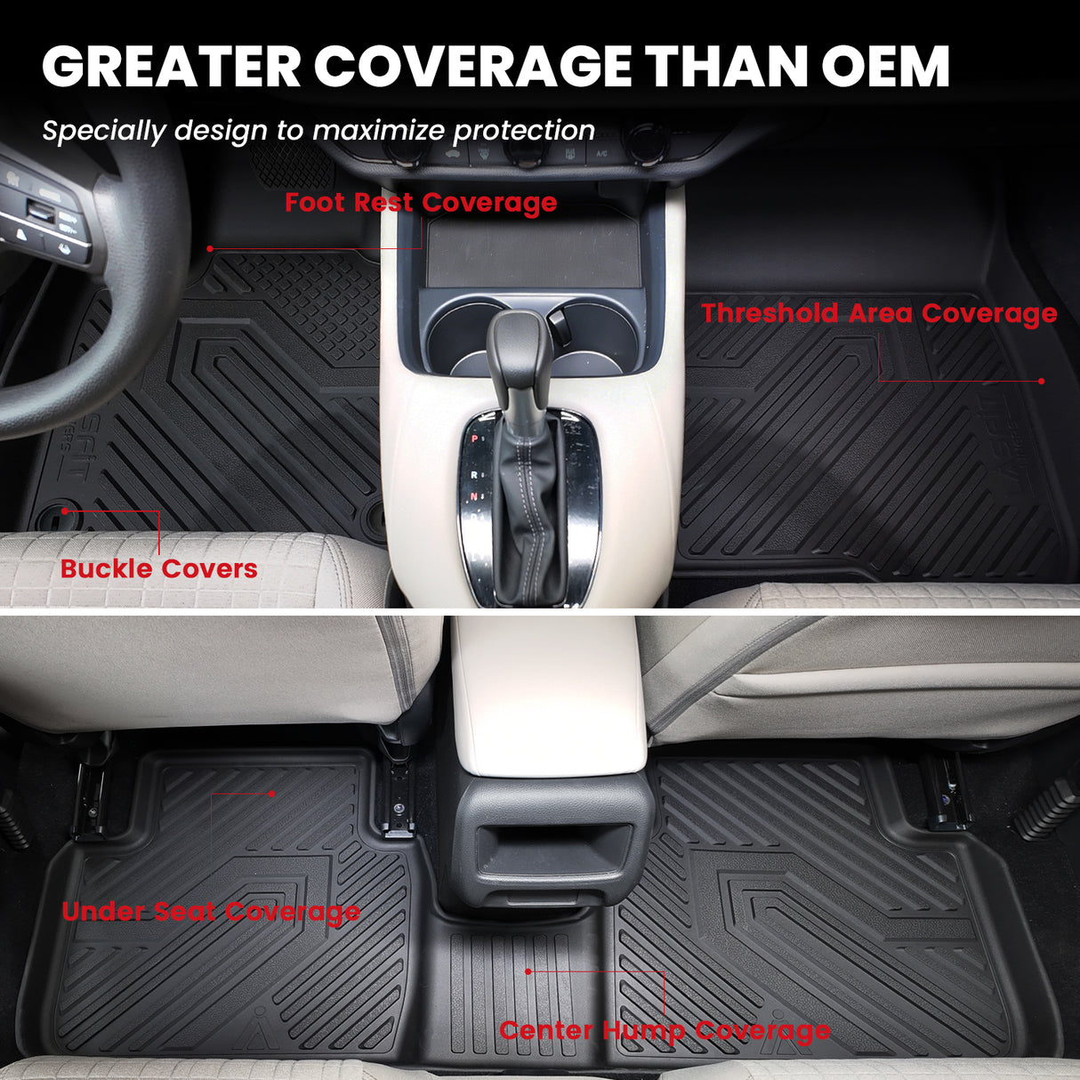 Fit for 2026 Hyundai Palisade Floor Mats or Seatback & Cargo Mat