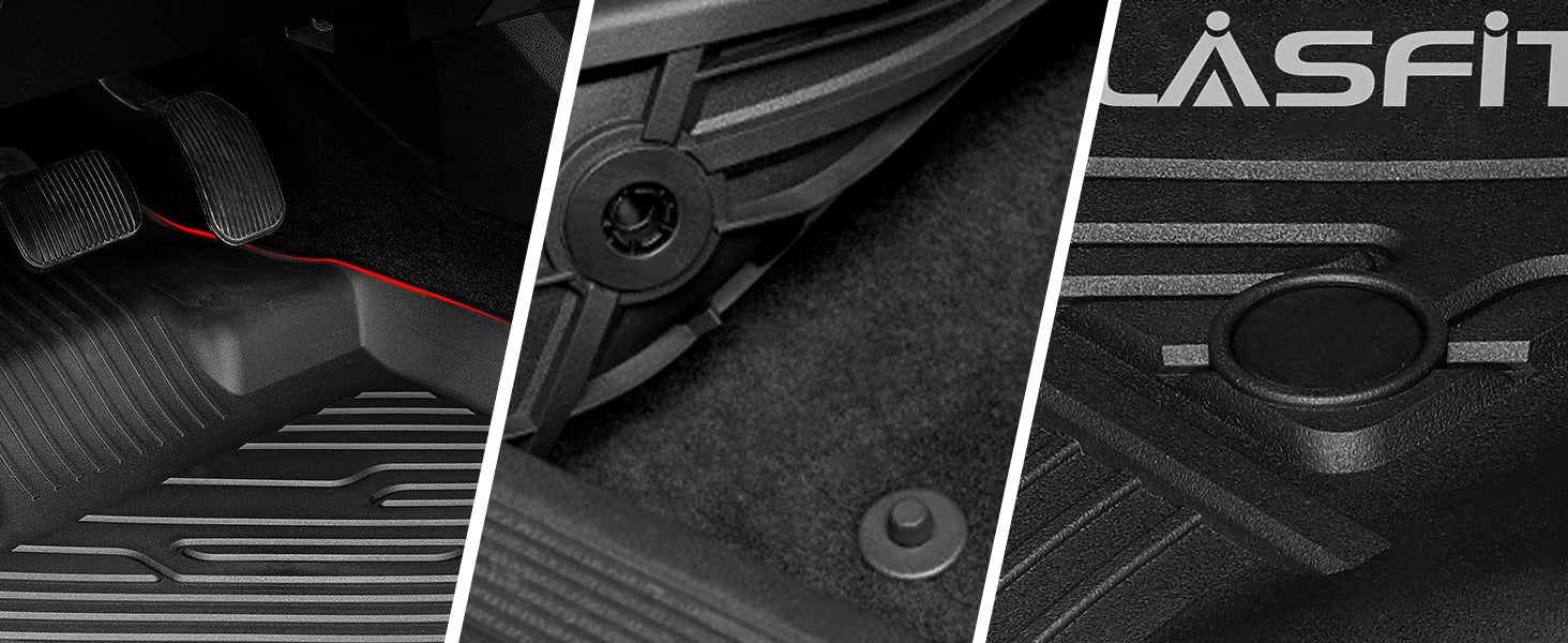 Custom fit floor mats for Ford F-150