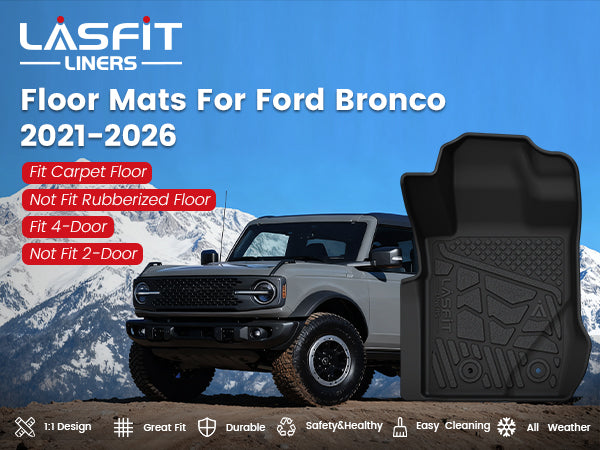 2021-2026 Ford Bronco floor mats