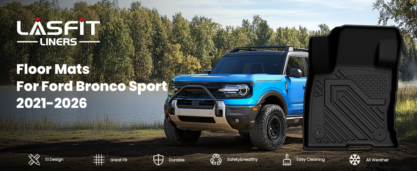 2021-2026 Ford Bronco Sport Floor Mats