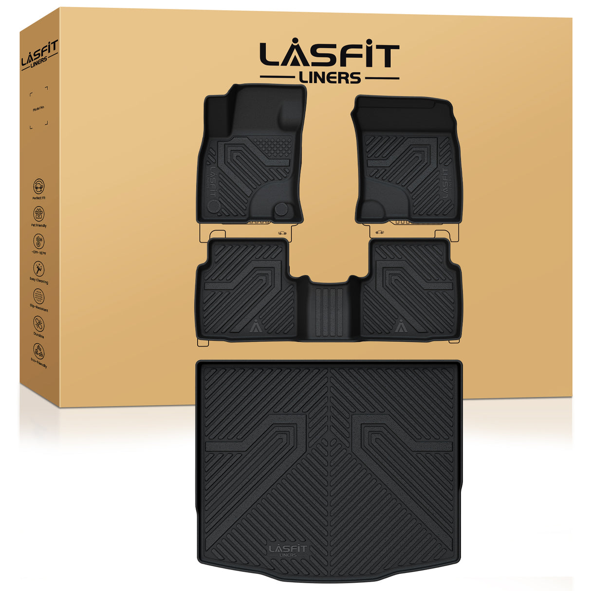 Fit for 2020-2025 Ford Escape Floor Mats or Cargo Mat