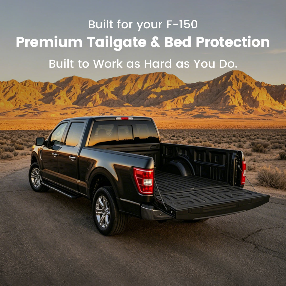 2024–2026 Ford F-150 truck bed mat and tailgate mat