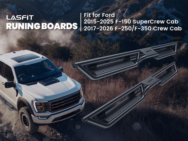 Running Boards for 2017-2026 Ford F-250 F-350