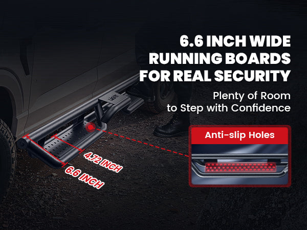 Running Boards for 2015-2025 Ford F-150