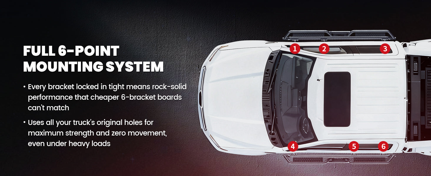 Running Boards for 2017-2026 Ford F-250 F-350