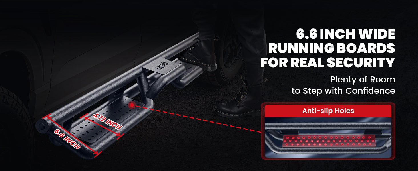 Running Boards for 2015-2025 Ford F-150