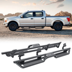 Fit for 2015-2025 Ford F-150 Running Boards Side Steps, Fit SuperCrew Cab ONLY
