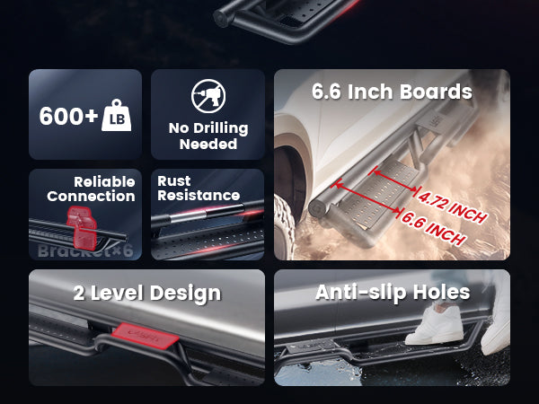 Running Boards for 2017-2026 Ford F-250 F-350