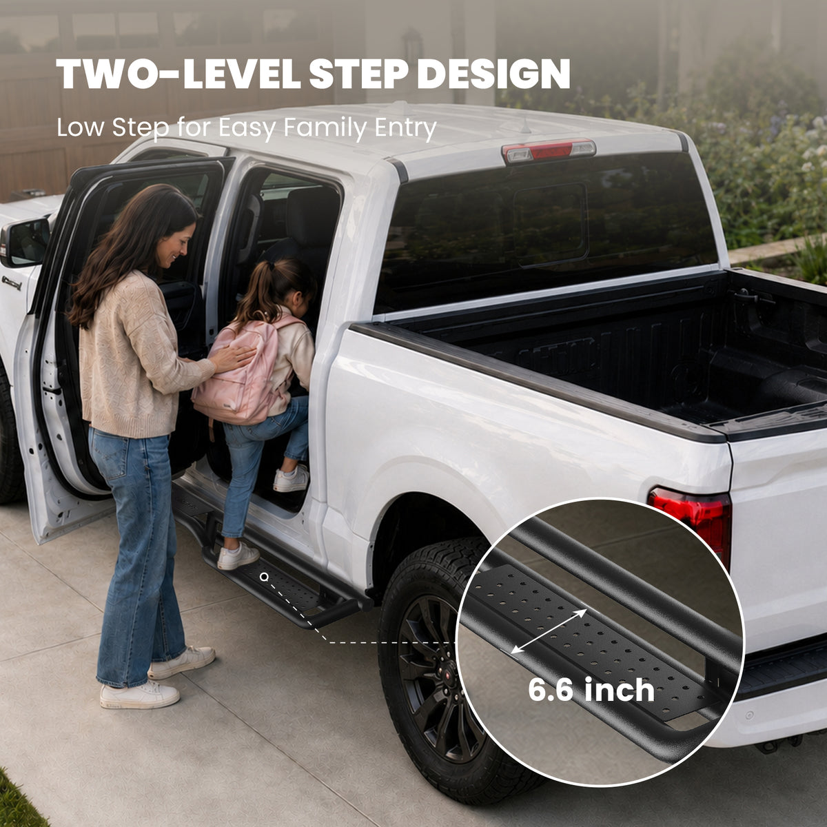 Fit for 2015-2026 Ford F-150 Running Boards Side Steps, Fit SuperCrew Cab ONLY