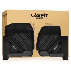  2017-2026 Ford F-250 F-350 F-450 F-550 Crew Cab/Super Cab Floor Mats, Only Fit Carpet Floor