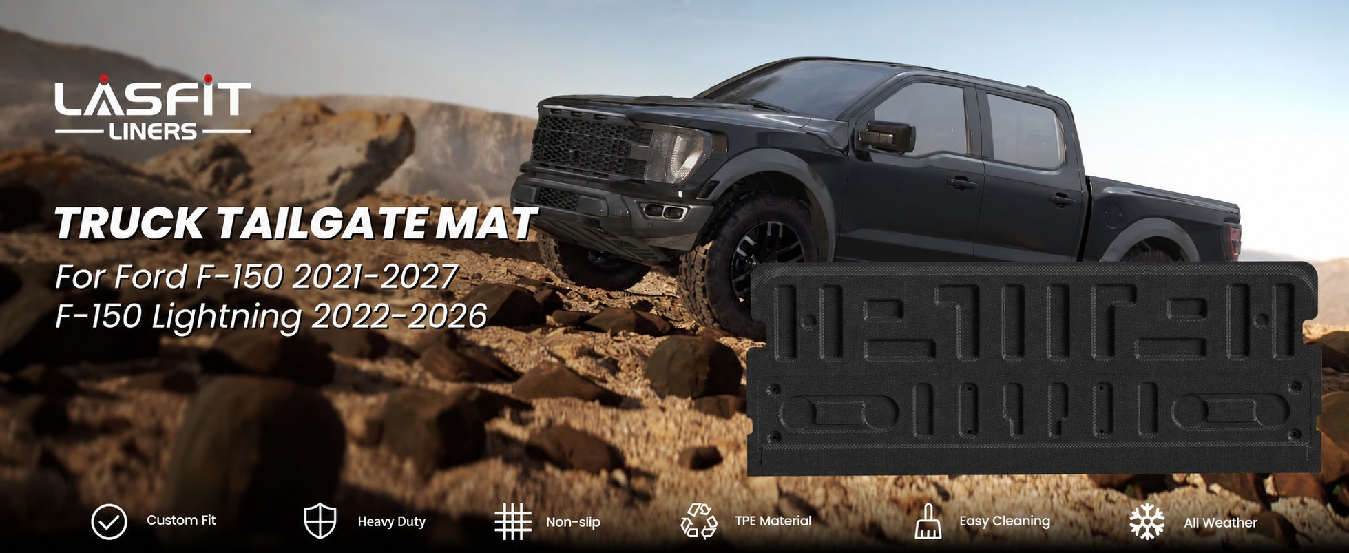 2021-2027 Ford F-150 Tailgate Mat
