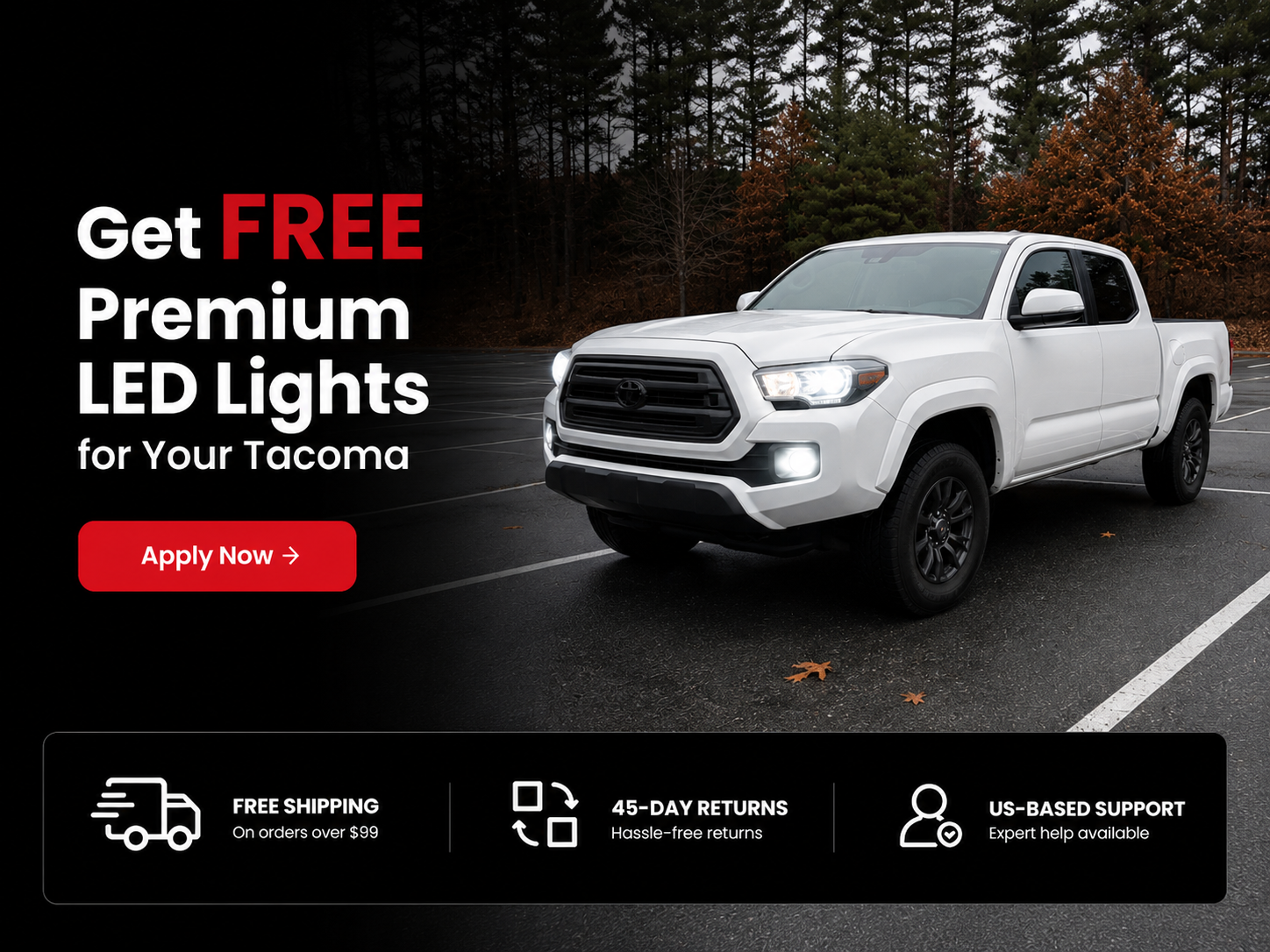 special “giveaway for 2016-2023 toyota tacoma