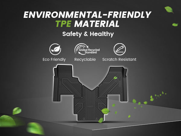 TPE Freightliner Cascadia floor mats