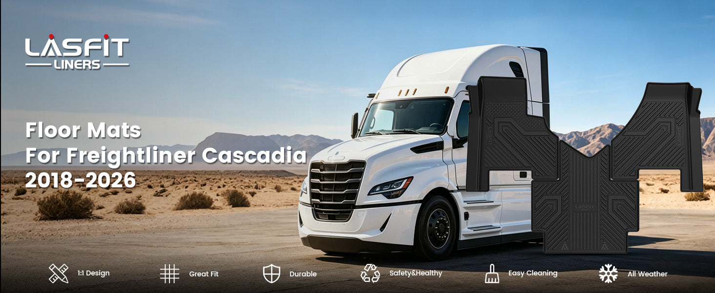 Freightliner Cascadia floor mats