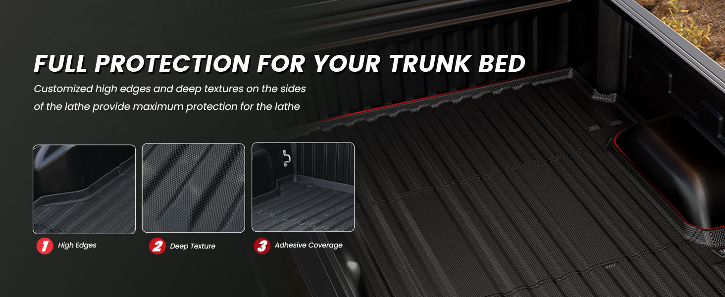 2020-2026 GMC Sierra 2500HD 3500HD custom fit truck bed mats