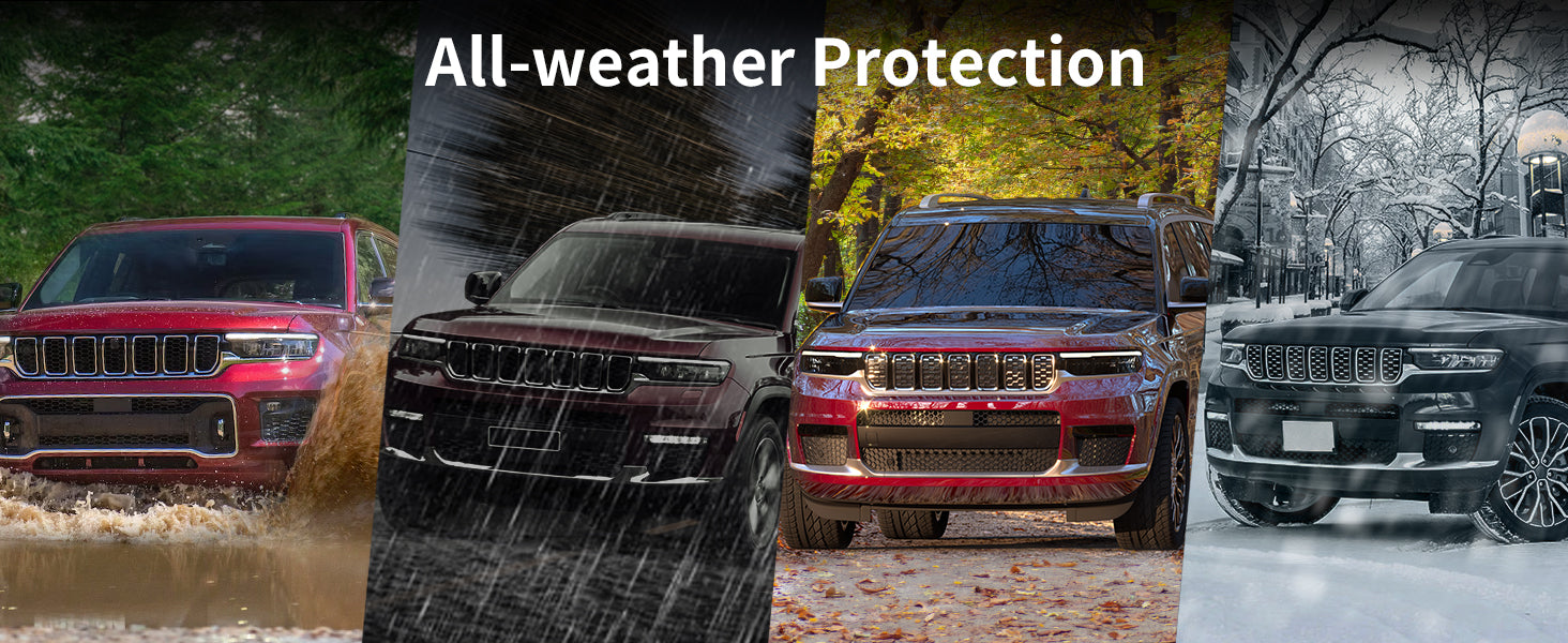 Jeep Grand Cherokee L floor mats all-weather