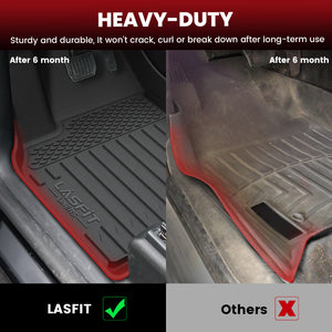 Heavy Duty 2023-2025 Tesla Cybertruck Floor & Frunk & Trunk Well & Bed Mats