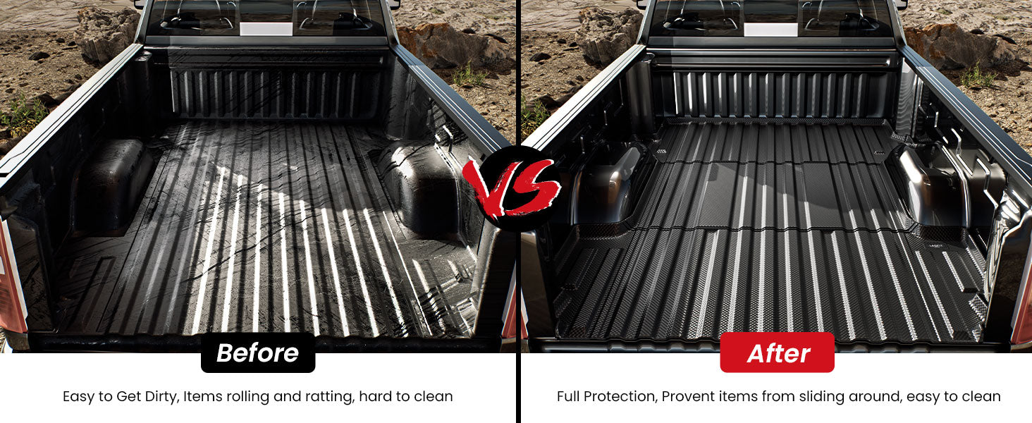 2020-2026 GMC Sierra 2500HD 3500HD heavy duty truck bed mats