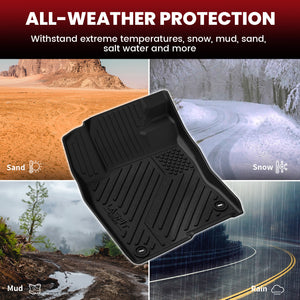 2025-2026 Honda Civic Hatchback Hybrid Floor Mats & Cargo Mat All Weather Protection