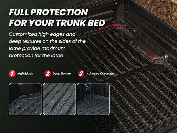 2017-2026 Honda Ridgeline Truck Bed mats Durable